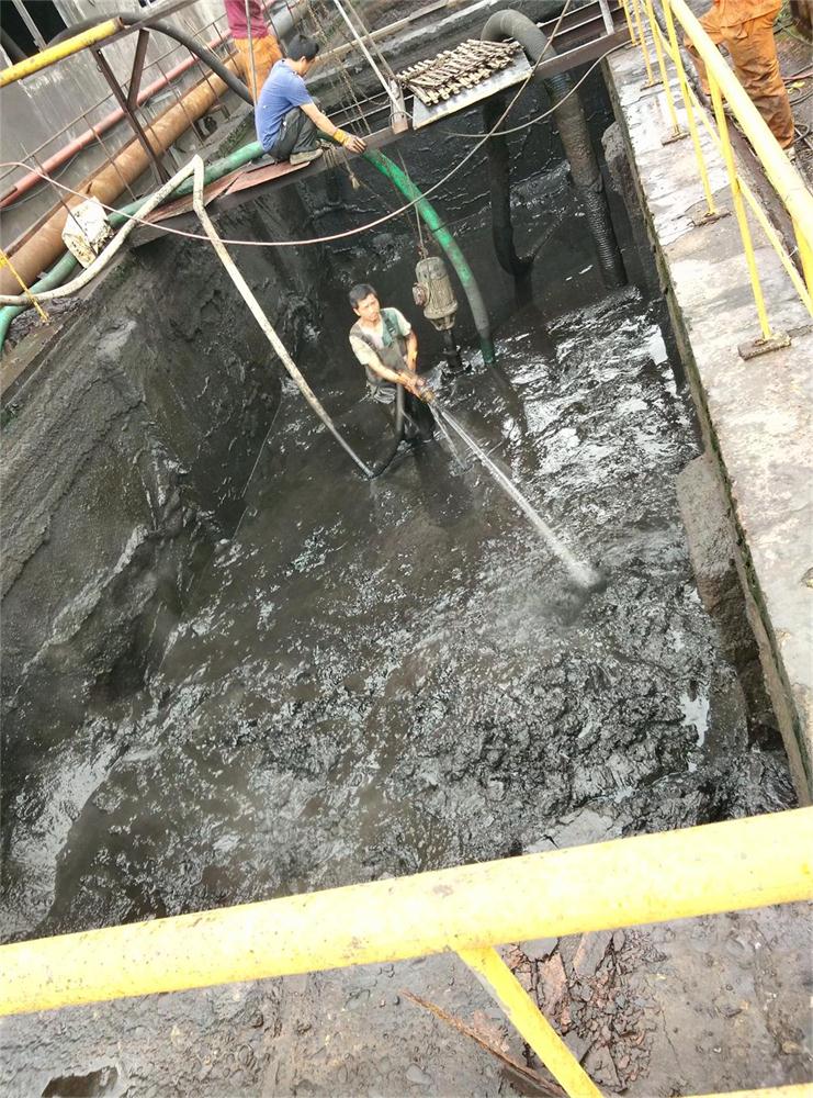 田家庵沉淀池清掏-污水池清理
