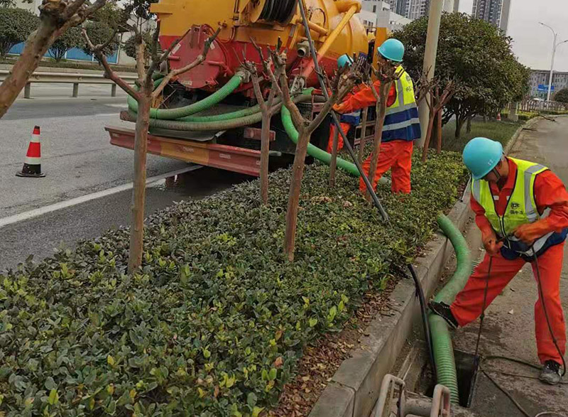 田家庵市政管道清淤
